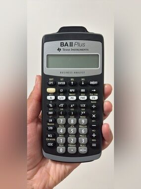 Texas Instruments BA II Plus Financial Calculator